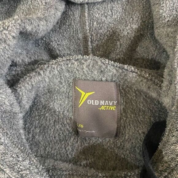 Old Navy Active Hoodie – Large, Pullover hoodie with Drawstring, Black Trim - Picture 5 of 5